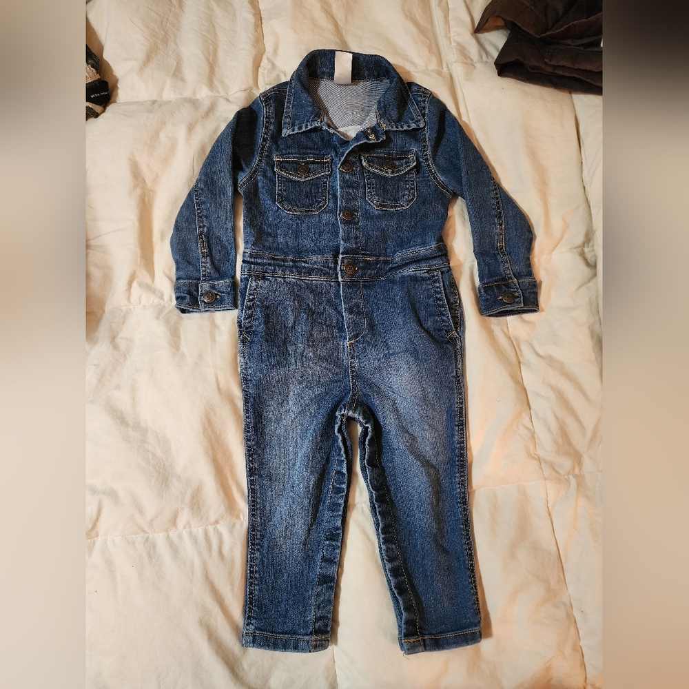 Oshkosh Denim Jumsuit 24m